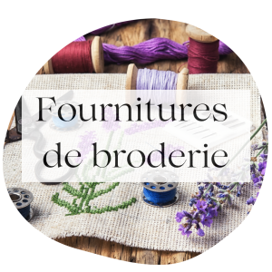 Accessoires, supports, matériel broderie