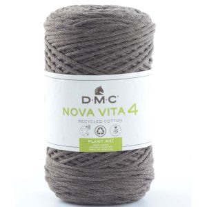 Coton recyclé Nova Vita 4 DMC – coloris 112-Marron