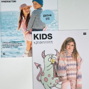 LOT DE 2 CATALOGUES Enfants-ados – Rico Design n°005 et 010