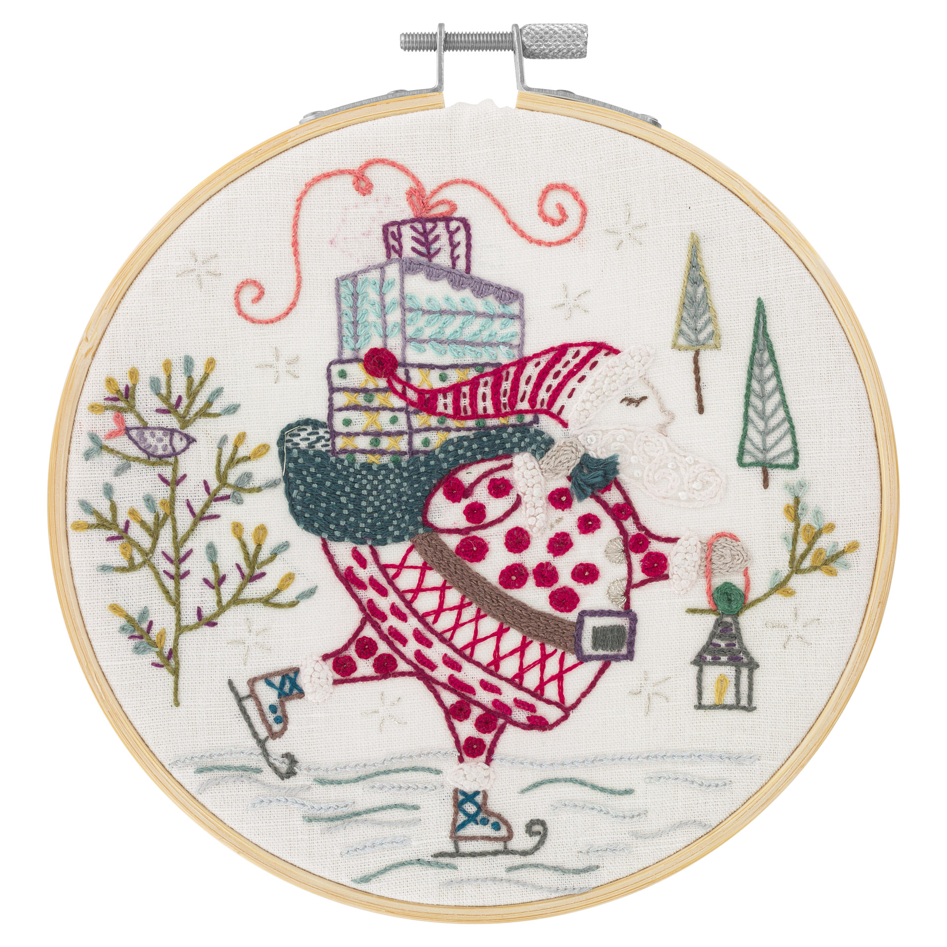 Kit De Broderie Ho Ho Ho Un Chat Dans L Aiguille L Atelier D Archibald