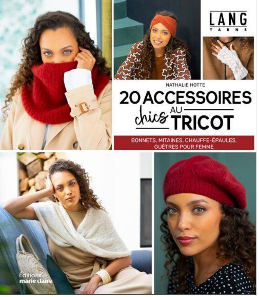 20 accessoires chics au tricot (bonnets, mitaines, chauffe-épaules
