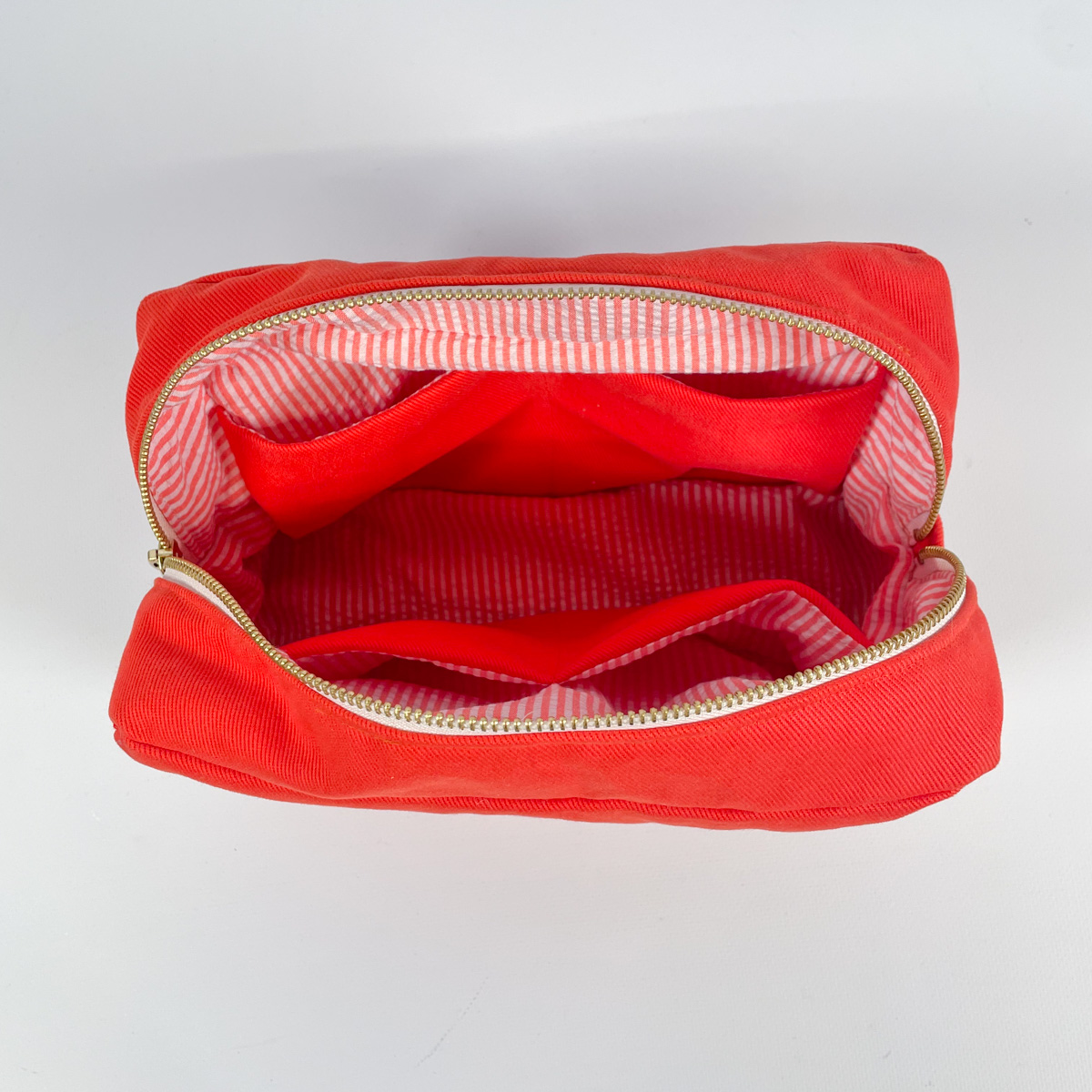 Trousse de toilette de voyage en velours petit sac essentiel avec fermeture  éclair