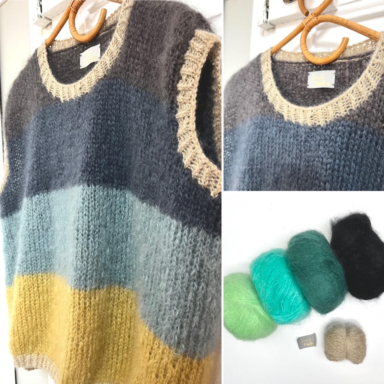 120 idées de Top laine et coton  tricot, tricot et crochet, vêtements en  crochet